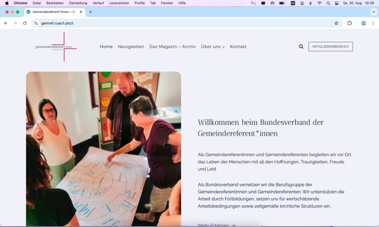 Die neue Homepage ist da!